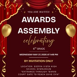 6th Grade Awards Assembly